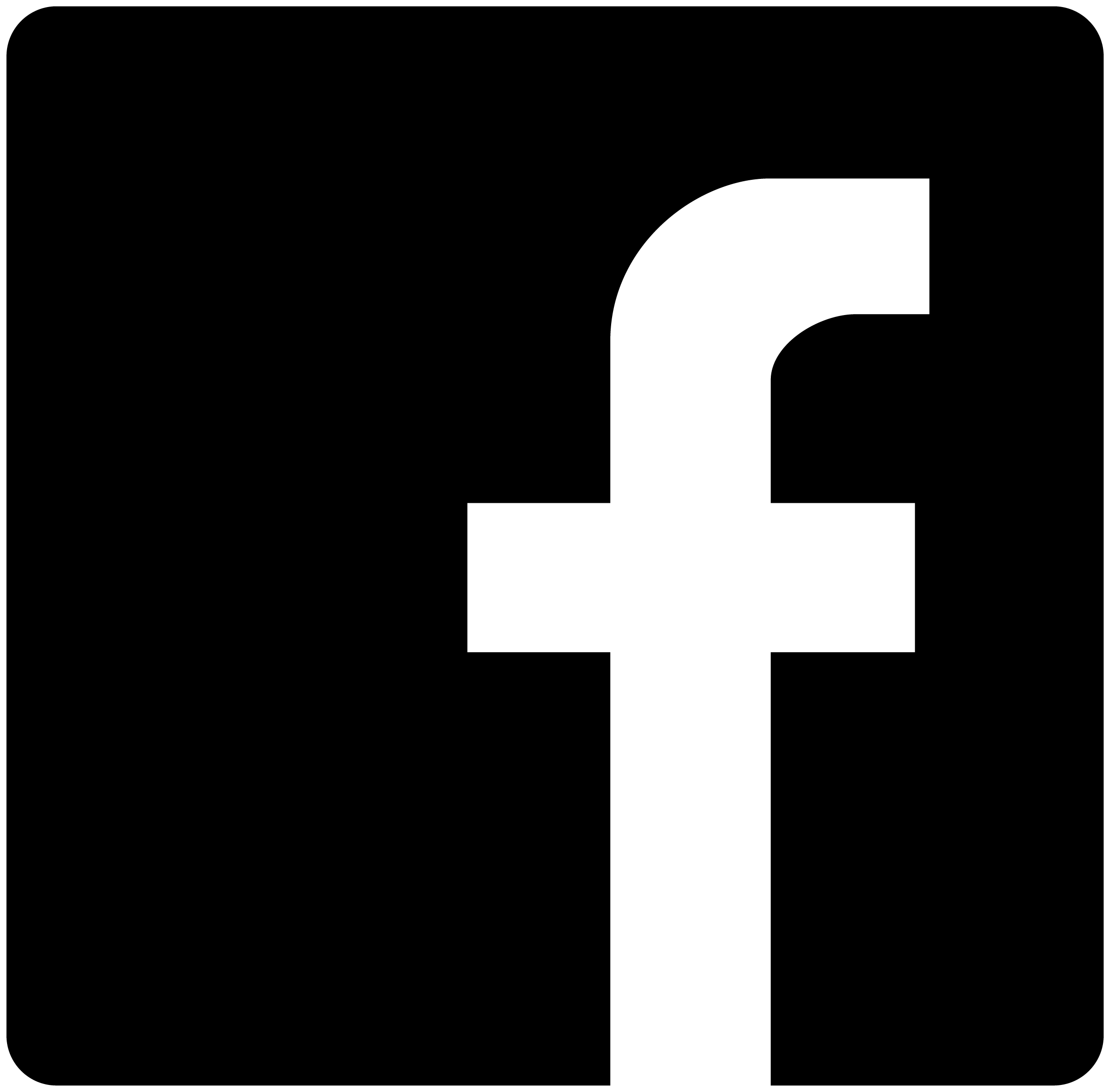 f Logo White